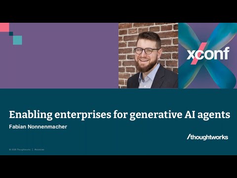 Unlock the full potential of Generative AI with Agent Platforms — XConf Europe 2025