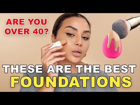 The BEST 5 Foundations For OVER 40’s & Mature Skin