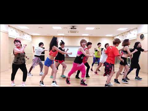 Cumbia/Zumba Mega mix 50 Choose me/Jimmy Cozier feat.Shaggy - Zumba Korea TV