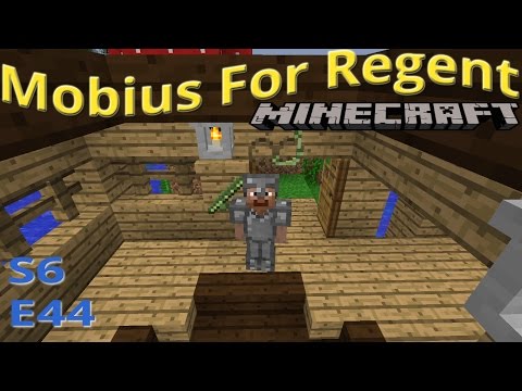 Mobius For Regent: S6 Ep44 - Guest House and Fishing - Minecraft FTB Infinity Modpack+