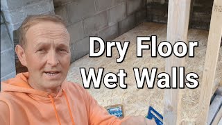 Install A Dry Floor With Damp Walls [Playhouse #DIY #playhouse #ott