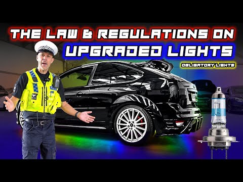 Car Lighting Laws Explained: LEDs, HIDs, Tinted Lights & Underglow