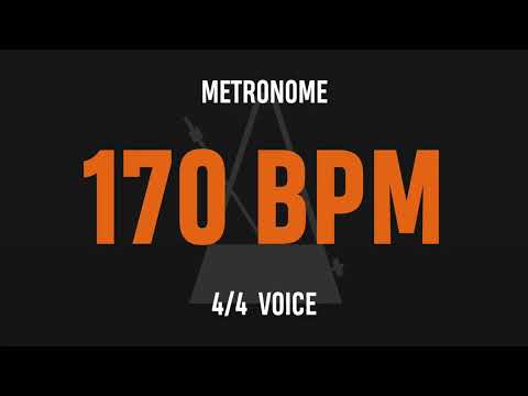 170 BPM 4/4 - Best Metronome (Sound : Voice)