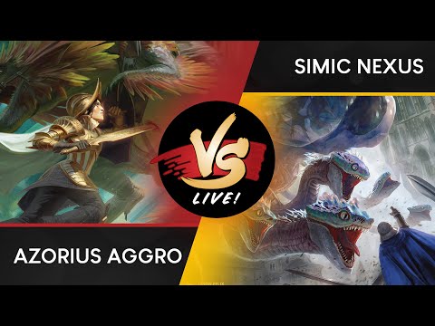 VS Live! | Azorius Aggro VS Simic Nexus | Standard Gauntlet | Match 2