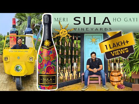 Sula Vineyards Nashik | Complete Tour of Wine capital of India | Wine tasting & more🍷