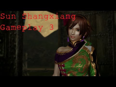 Dynasty Warriors 7 Empires (US) - Sun Shangxiang Gameplay (Part 3/3)