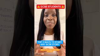 The ONLY 3 Ways to START a Grade 9 GCSE Story!
