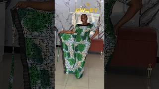 Stunning Ankara Gown Dress Mtindo wa Gauni la Kitenge La Kufunga.#africanclothing #africanclothining