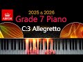 ABRSM 2025 & 2026 - Grade 7 Piano Exam - C:3 ~ Allegretto ~ Dmitry Shostakovich
