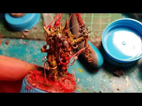 Malignant Plague Caster Conversion Painted