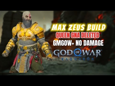 🔥 Max ZEUS Build DESTROYS Queen Gná | (GMGOW‚ No Damage) - God of War Ragnarok