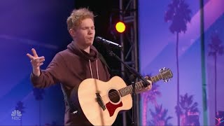Chase Goehring Shocks Judges With Original Song "Hurt" on America's Got Talent