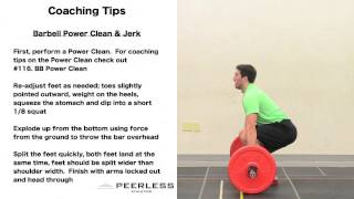 99. Barbell Power Clean & Jerk