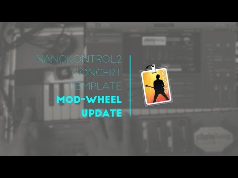 Mod Wheel Update for MainStage Nanokontrol2 Concert Template