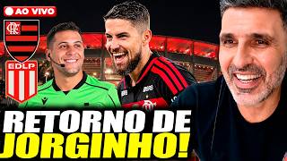 RETORNO DE JORGINHO AO MENGÃO! ARBITRAGEM DEFINIDA PARA FLAMENGO X ESTUDIANTES NA LIBERTADORES E+