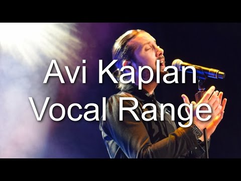 Avi Kaplan - Vocal Range (D1-C♯5) (By Axel Fuentes)