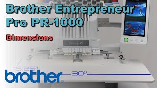 BROTHER PR 1000 Machine à broder