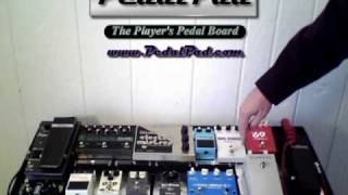 Video thumbnail for Pedal Pad MPS MPS-XL Pedal Board Setup & Configuration Guitar Effects Chain by yes9310