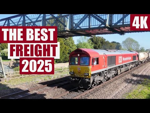 The BEST UK Freight Train Action of 2025 – WCML & Midland Main Line