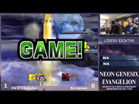 "Neon Genesix Evangelion" - Elk G | Sugydye (G&W) v. Boringman (Lucario) - Losers Eighths