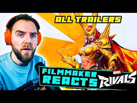FILMMAKER REACTS: MARVEL RIVALS ALL SEASON TRAILERS!