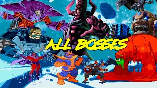 Marvel vs Capcom : All Boss Fights Evolution 1994 - 2017