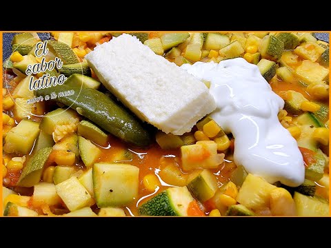 🔴 Como Hacer Calabacitas a la Mexicana | Fáciles y Ricas 💥👌