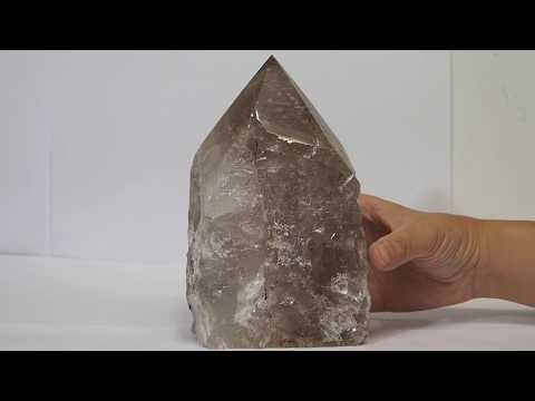 Smoky Quartz Lamp S126 | Himalayan Salt Factory