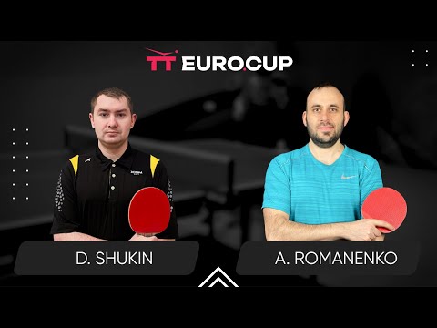 15:55 Dmytro Shukin - Andrii Romanenko 04.07.2024 TT Euro.Cup Ukraine Professional. TABLE 3