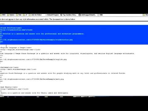ANDROID TUTORIAL parse XML data into a List View