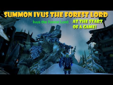 How to INSTANTLY summon Ivus / Lok'holar in Alterac Valley