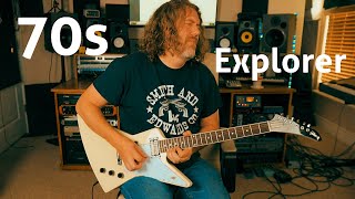 Video thumbnail for Gibson 70's Explorer - Classic White by Rich Bischoff