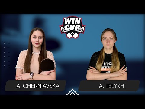 13:15 Alina Cherniavska  - Anastasiia Telykh West 2 WIN CUP 16.06.2024 | TABLE TENNIS WINCUP