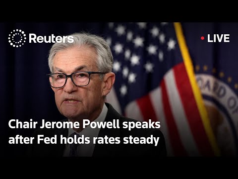 Video Thumbnail: LIVE: Chair Jerome Powell speaks after Fed holds rates steady