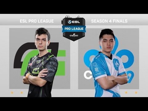 CS:GO - OpTic vs. Cloud9 [Cbble] Map 2 - Quarterfinal - ESL Pro League Season 4