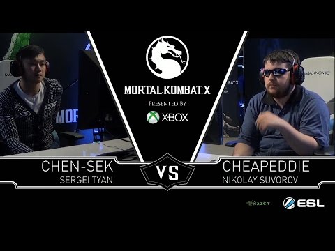 CheapEddie vs. Chen-sek  - MKX Pro League - CIS Regional Finals - WB Semifinals