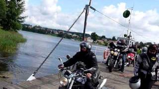 preview picture of video 'Vltava Ride 2009 - Frymburk přívoz - vylodění'