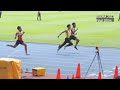 Kompilasi AZEEM Fahmi  100m dan 200m Pada Tahun 2022