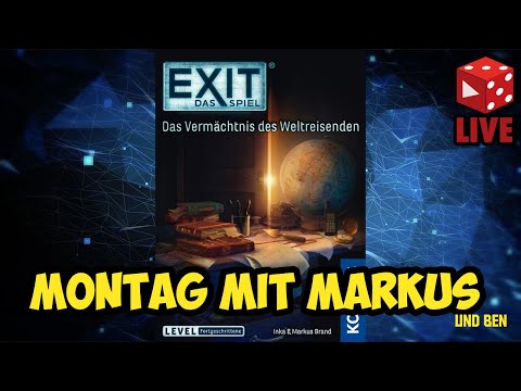 Das Vermächtnis des Weltreisenden - Live Let's Play mit Markus & Ben - ACHTUNG SPOILER!