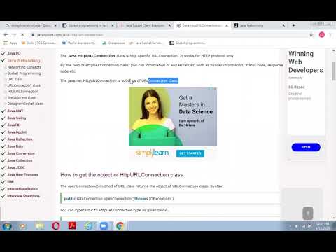 Wt Unit 3 Topic Java Networking Url Http