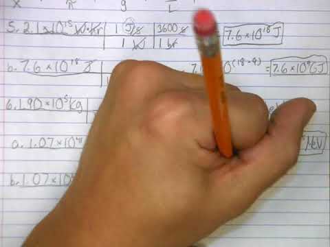 Metric Conversions Practice Problems 5-8