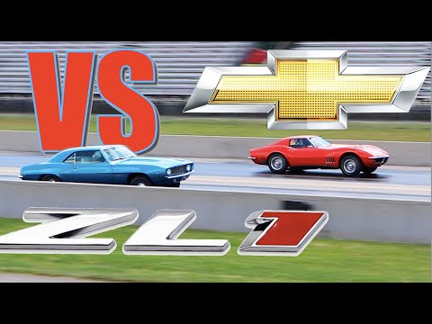 1969 Corvette 427 L88 vs 1969 Camaro 427 ZL1 | Factor Stock Drag Race