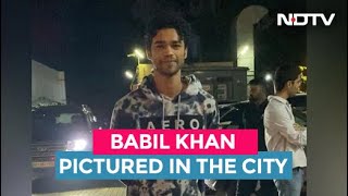 Irrfan Khan's Son Babil's Day Out With Fans