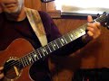 Upside Looking Down by Walter Becker cover - chord charts on the description