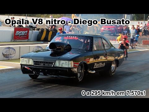 Opala TS Diego Busato - 295 km/h em 7.5s!