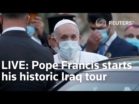 LIVE: Pope Francis starts his historic Iraq tour