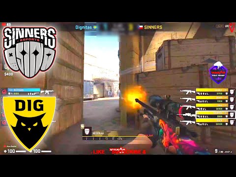 Sinners vs Dignitas - Vulkan Fight Series | CSGO HIGHLIGHTS