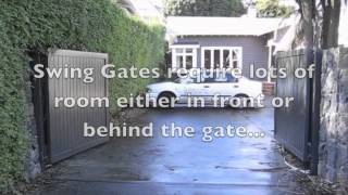 Sliding Gate vs. Swing Gate Installation Burbank, CA