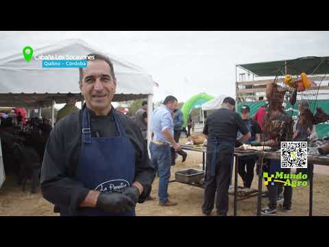 ✴️🥓Gustavo Galletto, La Parrilla de Yiyo en el remate anual Braford Cabaña “Los Socavones”en Quilino