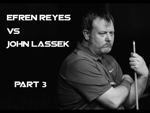 Pt 3 / The Efren Challenge! John Lassek vs Efren Reyes